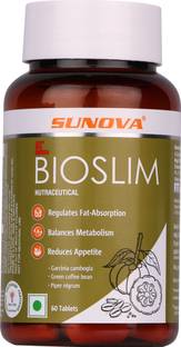 SUNOVA Bioslim fat burner for weight loss, appetite suppressant - pack of 1