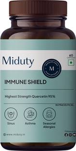 Miduty Immune Shield - Vit C - Zinc - Quercetin - Immunity Booster - Antioxidant