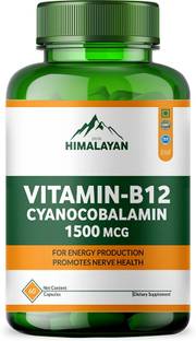 Divya Himalayan Vitamin B12 Cyanocobalamin for Produce Red Blood Cells & Boost Energy