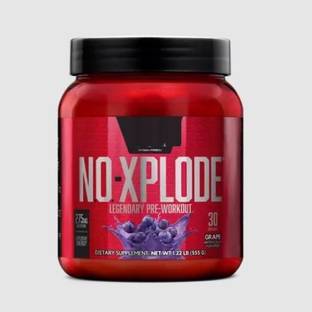 USN BSN N.O.-XPLODE Pre Workout Powder, Flavor: Grape, 30 Servings