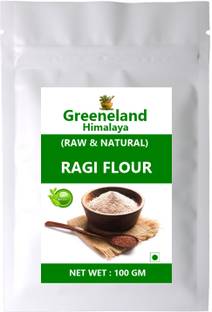 GREENELAND Himalaya Natural Ragi Flour (Eleusine Coracana / Finger Millet / Ragi Powder )