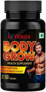 VITASTA Body Grow capsule for Fast Weight and Muscle gain,100% Natural