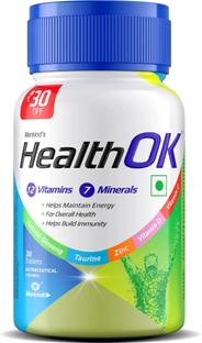 Health Ok Daily Multivitamin for Energy & Overall for Men