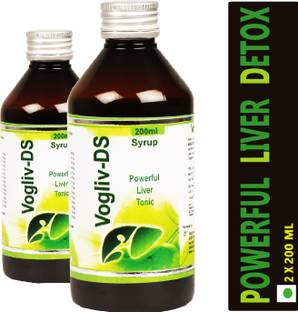 Vogue Wellness VOGLIV-DS syrup - healthy liver tonic with herbal, for improved digestion