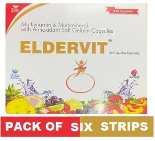 ELDERVIT MULTIVITAMIN CAPSULE FOR MEN AND WOMEN (6*10CAPS)
