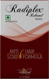 Radiplex Rebond Hair Care Capsules| Amino Acid Complex, Natural Extracts, Vitamin & Mineral