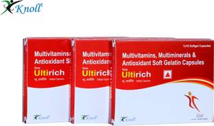 Knoll Ultirich: Essential Multivitamin Complex - Vitamin A, E, D3, B,C & Folic Acid