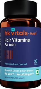 HEALTHKART HK Vitals Hair Multivitamin with DHT Blockers & Biotin, Helps Reduce Hair Fall