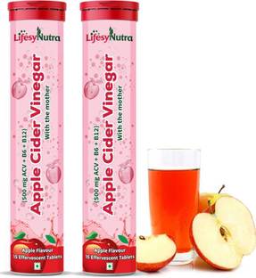 Lifesy Nutra Apple Cider Vinegar Effervescent Tablet With Mother,Vit B6 & B12 For Weight Loss