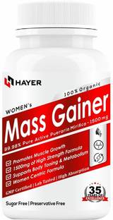 HAYER Mass Gainer Tablet For Women Muscle Weight Gain Supplement-60