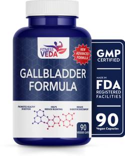 FITNESSVEDA Gallbladder Stone Medicine | Gallbladder Capsules | Gallbladder Supplement