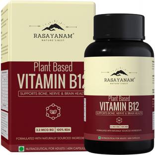 Rasayanam Plant Based Vitamin B12 (Cobalamin)| Supports Nervous System