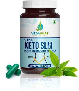 vedapure naturals Keto Slim Advanced Weight Loss Supplement Fat Burner -1000 mg