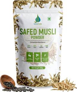 Vedapure Safed Musli Root Powder Supports Vigor & Vitality