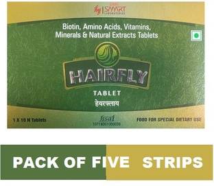 Uhl SMART LABS HAIRFLY HAIR SUPPLEMENT TABLET (5*10TAB)