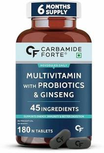 CARBAMIDE FORTE Multivitamin for Men & Women with Probiotics | Multivitamin Tablets