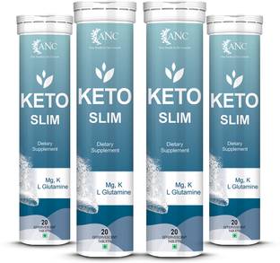 ANC Keto Slim For Weight Loss With Effervescent Water Soluble Pack of 4