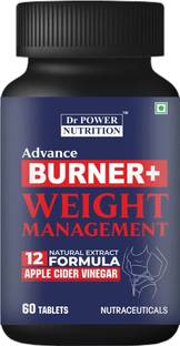Dr Power Nutrition Belly FAT Burner Fast weight Loss Tablet Apple cider Garcinia Green tea 60