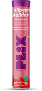 The Plant Fix Plix Collagen Builder Effervescent For Improved Skin Elasticity & Anti-Ageing