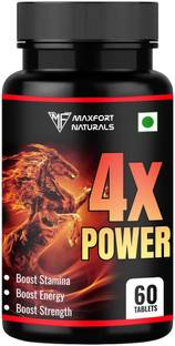 Maxfort natural Man 4X Power Nutrition Capsule for man for stamina and energy