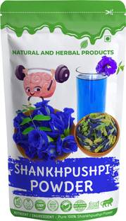 NATURAL AND HERBAL PRODUCTS Shankhpushpi Powder For Drink, Brain, Memory, Skin Care, Immunity Booster Pure