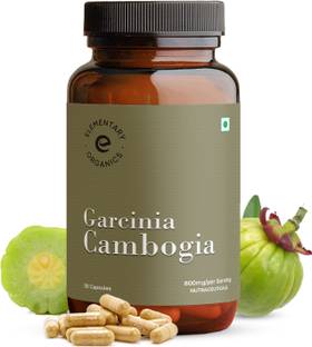 Elementary Organics Garcinia Cambogia Supplement For Weight Management with Green Coffee
