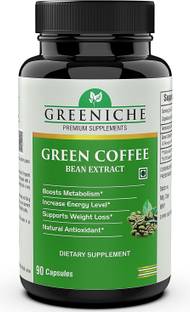 Greeniche Green Coffee Bean Extract 800mg for Weight Loss - 90 Capsules