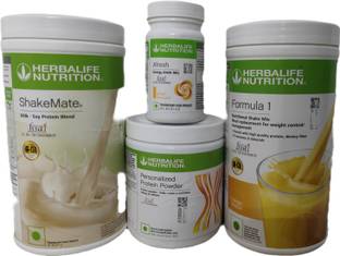 Herbalife Nutrition WEIGHT LOSS COMBO F1 MANGO SHAKE SHAKEMATE &PROTEIN POWDER200GM &AFRESH GINGER