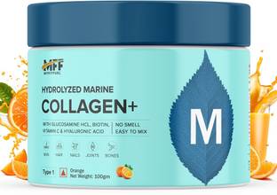 MyFitFuel Marine Collagen (100gm), Orange Protein Shake