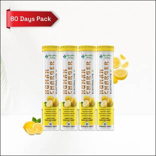 DiViNEPLUS WELLNESS Human Charger Electrolyte Effervescent Tablets Hydration & Energy Boost Function