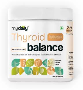 myDaily Thyroid Balance Nutritional Supplement | Energy & Metabolism | Cookie & Cream