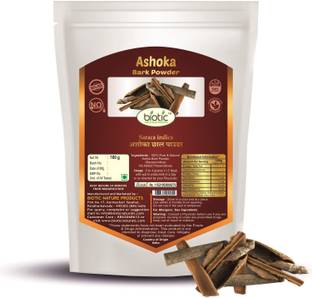 biotic Ashoka Bark Powder (Saraca indica) Ashoka Chaal Powder- 100 gms