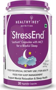 HealthyHey Nutrition StressEnd - Lactium - for a Blissfull sleep