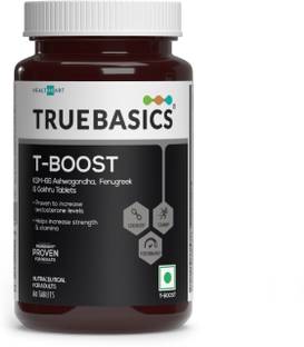 TRUEBASICS T-Boost, Testosterone Booster Supplement for Men