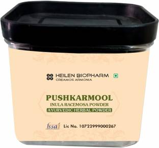 HEILEN BIOPHARM Pushkarmool powder 200 Gm Inula Racemosa / Kashmira / Puskara mula / Sugandhikam