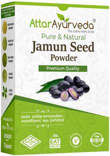 Attar Ayurveda Jamun Seed Powder for Diabetes