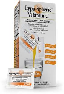 LIVON lypo spheric vitamin c supplements liposomal Technology- 30 Sachets