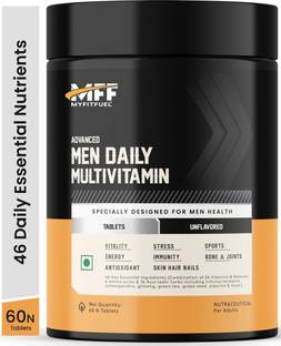 MyFitFuel Men Advance Daily Multivitamin (26 Vitamins, Minerals, Herbs Extracts) 60 Capsules