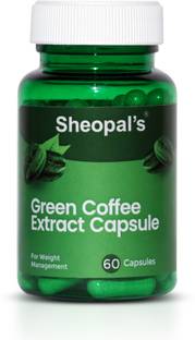Sheopals Green Coffee Extract Capsules for Weight Loss & Detox Support for Men & Women