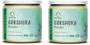 ayurvedix Organic Gokshura Powder Tribulus Terrestris Powder (Gokhru) for Overall Wellness