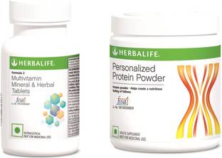 HERBALIFE Multivitamin Mineral and Herbal Tablets & Personalized Protein Powder.