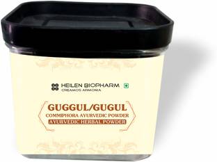 HEILEN BIOPHARM Guggul Powder 100 Gram Commiphora wightii / Indian bdellium / gugal / Mukul myrrh