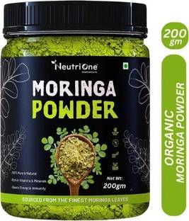 NeutriOne Organic Moringa Leaf Powder for Weight Loss 100% Natural For Hair|Skin|Superfood