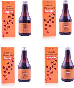 BEECOFIX multivitamin syrup for men women ( 200 X 4 ) 800 ML