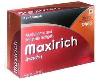 Maxirich DAILY MULTIVITAMIN PACK OF 30 SOFTGELS