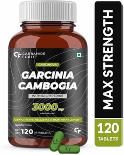 CARBAMIDE FORTE Garcinia Cambogia 3000mg Fat Burner for Men & Women | Weight Loss Tablets