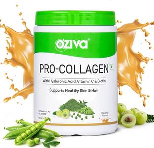 OZiva Pro-Collagen Protein Peptides with Clean Protein for Skin & Hair Health