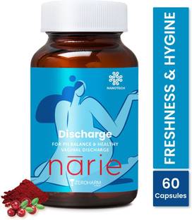 ZEROHARM Narie Discharge for Hygiene-Helps With White Discharge,Itching & Odor Control