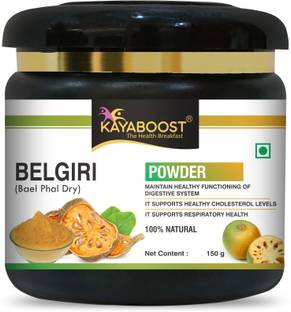 KAYABOOST Belgiri Powder - Bealgiri - Bael Phal Dry - Aegle Marmelos - Wood Apple