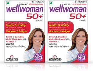 Wellwoman Comprehensive health Support for Women Over 50 years | (Pack of 2)